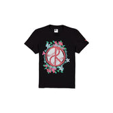 Diablos Rojos del M��xico Black Floral T-Shirt