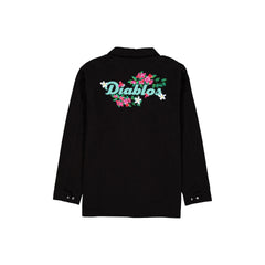 Diablos Rojos del M��xico Black Floral Jacket