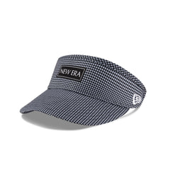 New Era Cap Houndstooth Black Visor Adjustable Hat