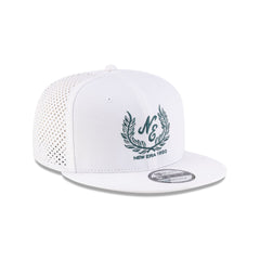 New Era Cap Laurel Wreath White 9FIFTY Snapback Hat