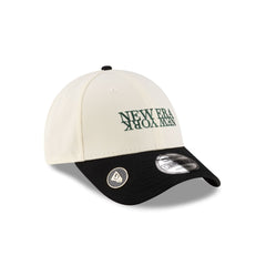 New Era Cap Two-Tone Ballmarker Black 9FORTY Adjustable Hat