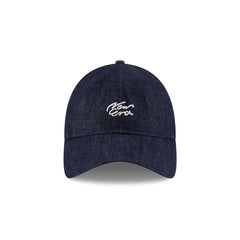 New Era Cap Handwritten Indigo Denim 9TWENTY Adjustable Hat