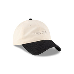 New Era Cap Two-Tone Black Denim 9TWENTY Adjustable Hat