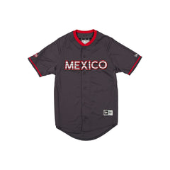 Diablos Rojos del M��xico LMB 100th Anniversary Gray Alt Jersey