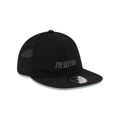 New Era Cap Dual Mesh Black 9FORTY Strapback Hat