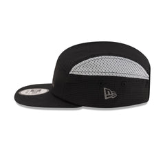 New Era Cap Run Club Black Camper Strapback Hat
