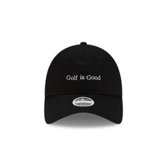 New Era Cap Golf is Good Black Women's 9TWENTY Adjustable Hat