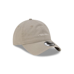 New Era Cap Handwritten Tan 9TWENTY Adjustable Hat