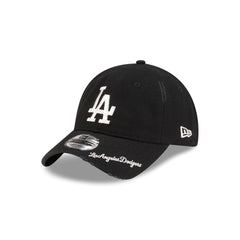 Los Angeles Dodgers Distressed Black 9TWENTY Adjustable Hat