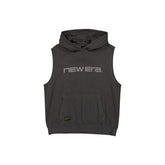 New Era Cap Originators Black Sleeveless Hoodie