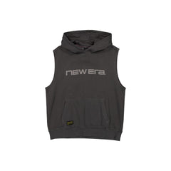 New Era Cap Originators Black Sleeveless Hoodie