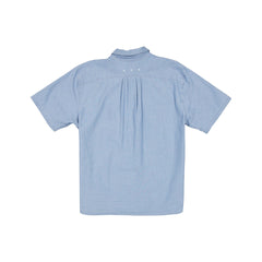 New Era Cap Originators Chambray Light Blue Button Up Shirt