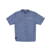 New Era Cap Originators Chambray Indigo Button Up Shirt