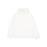 New Era Cap Black Label Crinkle Cream Windbreaker
