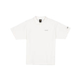 New Era Cap Black Label Crinkle Cream Polo Shirt
