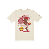 Houston Rockets Hardwood Classics Hakeem Olajuwon Caricature T-Shirt