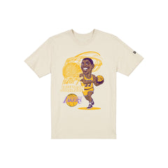 Los Angeles Lakers Hardwood Classics Magic Johnson Caricature T-Shirt
