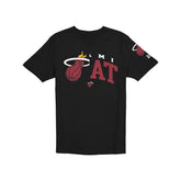 Miami Heat Hardwood Classics 2000s Multi Logos T-Shirt