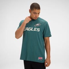 New York Giants Throwback Retro Pinstripe T-Shirt