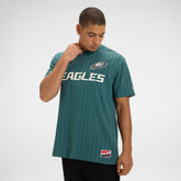 Philadelphia Eagles Throwback Retro Pinstripe T-Shirt