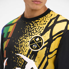 Denver Nuggets 2025 City Edition Black Crewneck