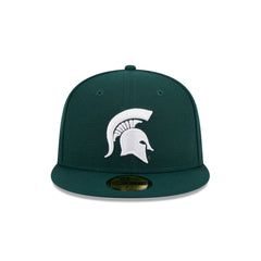 Michigan State Spartans Green 59FIFTY Fitted Hat