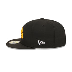 Iowa Hawkeyes Black 59FIFTY Fitted Hat