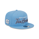 North Carolina Tar Heels Script Blue 9FIFTY Snapback Hat