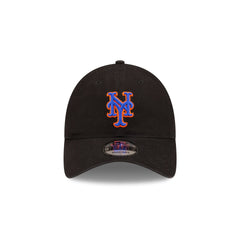 New York Mets Core Classic Black 9TWENTY Adjustable Hat