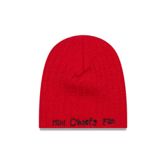 Kansas City Chiefs Mini Fan Kids Skull Knit Hat