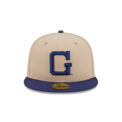 Georgetown Hoyas Camel College Vault 59FIFTY Fitted Hat