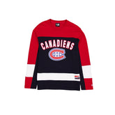 Montreal Canadiens Throwback Long Sleeve T-Shirt