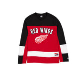 Detroit Red Wings Throwback Long Sleeve T-Shirt