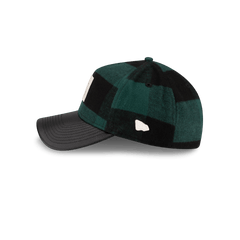 Lumber Plaid Kelly Green 9FORTY A-Frame Adjustable Hat