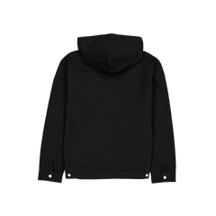 Forge Black Hooded Work Jacket