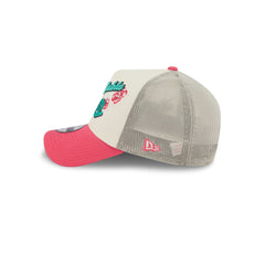 Diablos Rojos del M��xico Two-Tone Pink Rose 9FORTY A-Frame Snapback Hat