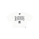 Las Vegas Raiders Throwback Prep Women's Cropped T-Shirt