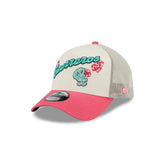 Guerreros de Oaxaca Two-Tone Pink Rose 9FORTY A-Frame Snapback Hat