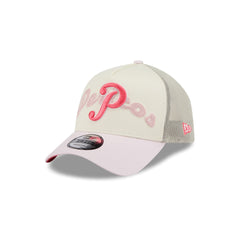 Pericos de Puebla Stacked Wordmark 9FORTY A-Frame Snapback Hat