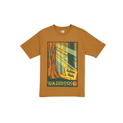 Golden State Warriors 2025 All-Star Game Victory Grove Light Bronze T-Shirt