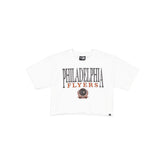 Philadelphia Flyers Throwback Prep Women's Cropped T-Shirt