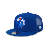Edmonton Oilers Team Tag 9FIFTY Trucker Hat