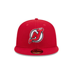 New Jersey Devils Rear Wordmark 59FIFTY Fitted Hat