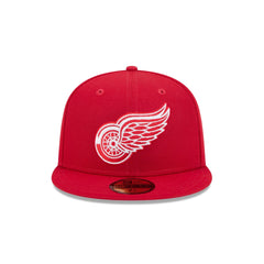 Detroit Red Wings Rear Wordmark 59FIFTY Fitted Hat