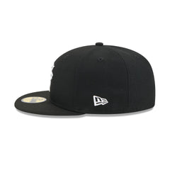 Pittsburgh Penguins Rear Wordmark 59FIFTY Fitted Hat