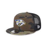 Nashville Predators Camo 9FIFTY Trucker Hat