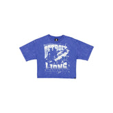 Detroit Lions Sport Classics Women's Cropped T-Shirt