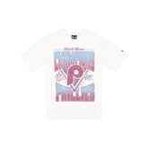 Philadelphia Phillies Sport Classics Washed Optic White T-Shirt