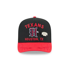 Houston Texans 2025 Draft Black 59FIFTY A-Frame Fitted Hat