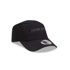 New Era Cap Tech Black Runner Strapback Hat